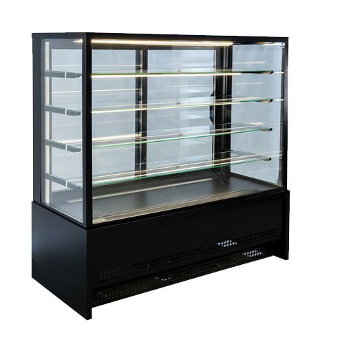 Кондитерская витрина Кондитер Куб XL 1,0 м 0+7 С*